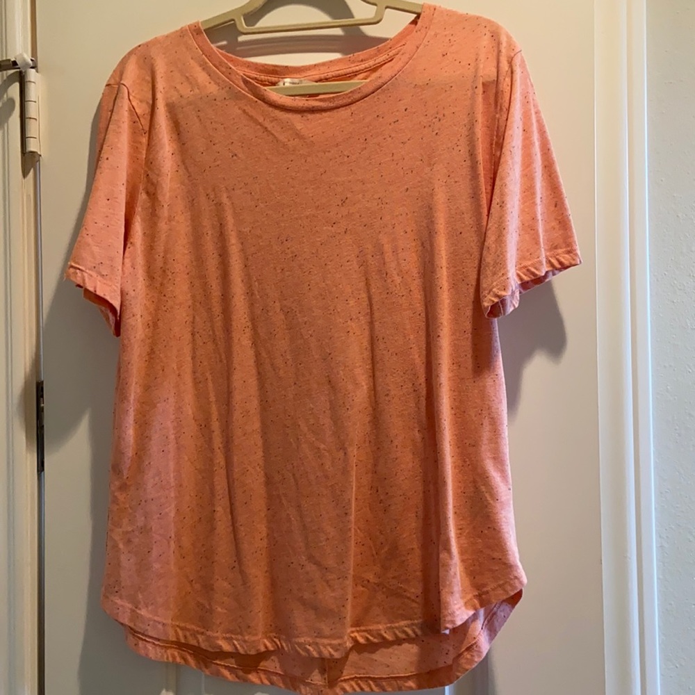 H&M basic orange tee